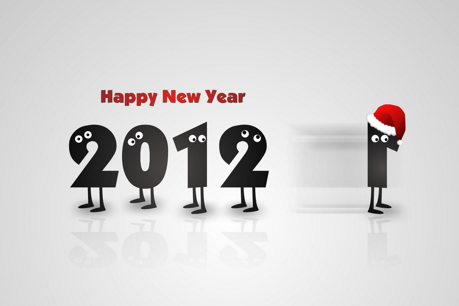 Открытки на новый год 2012