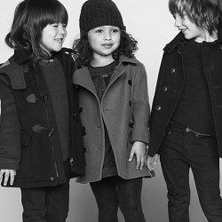 зимняя модная детская одежда